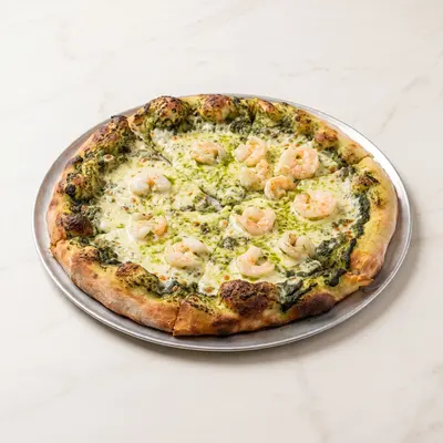 Pulcinella Genovese (Pesto Pizza)