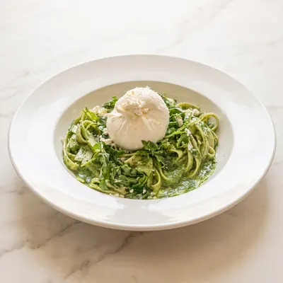 Pesto Di Pulcinella Whith Burrata