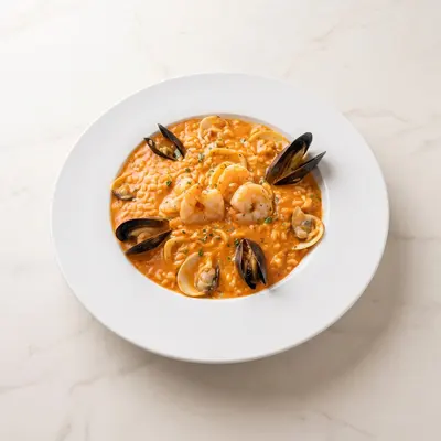 Pulcinella Rissoto Fruti Di Mare