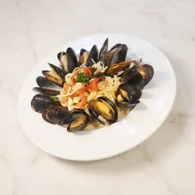 Cozze in Bianco